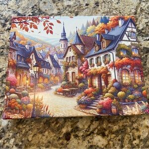 Colorful Autumn Village Puzzle